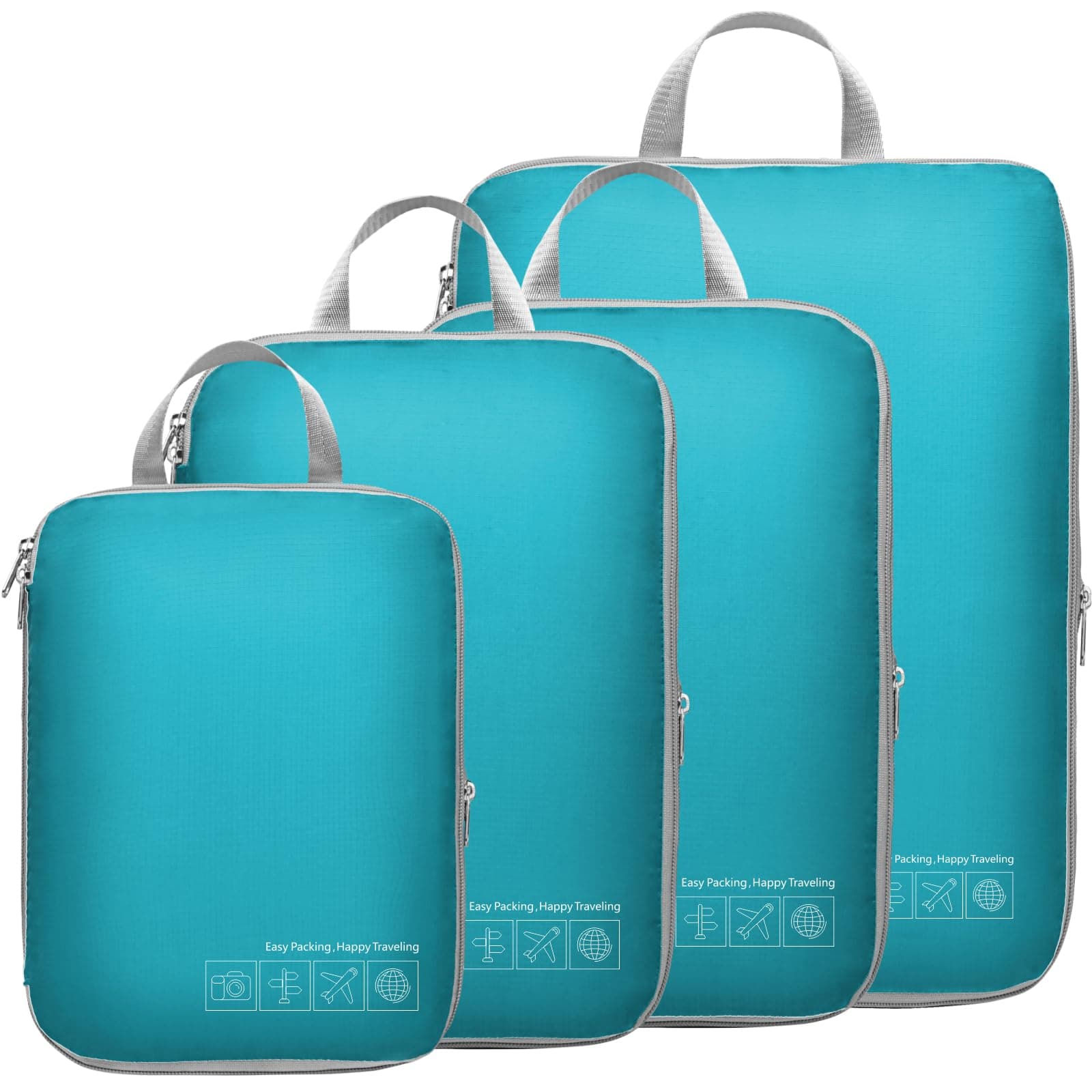 Travel Packing Cubes - Compression