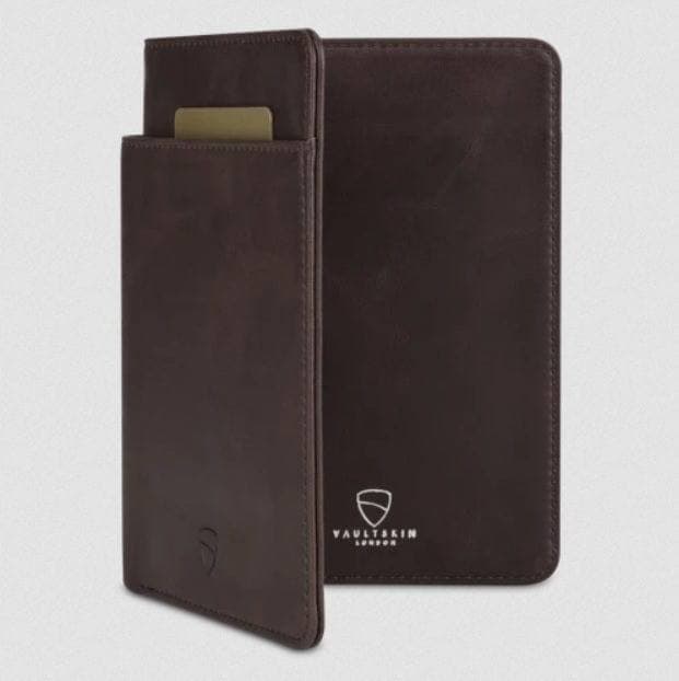 Leather Passport Wallet - RFID