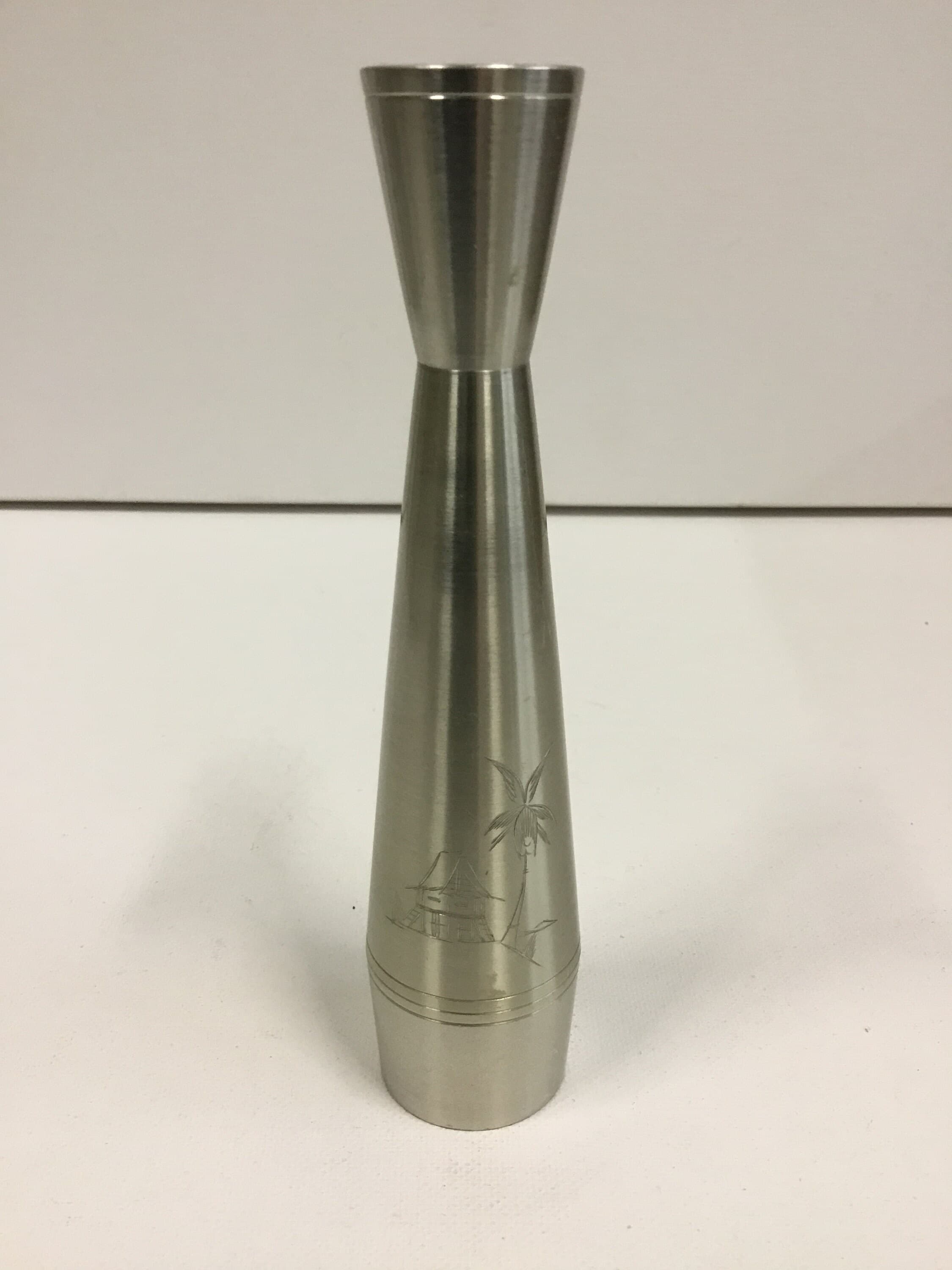 Decorative Pewter Vase